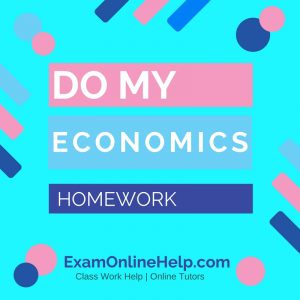 Do My Economics Homework