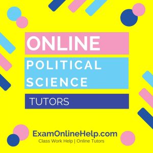 Online Political Science Tutors