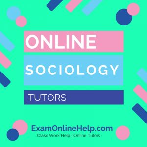 Online Sociology Tutors