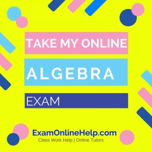 Take My Online Algebra Exam